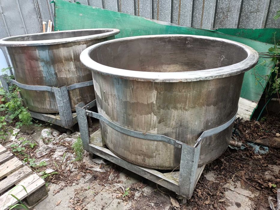 Zbiornik chromoniklowy, kwasoodporny otwarty 800 l
