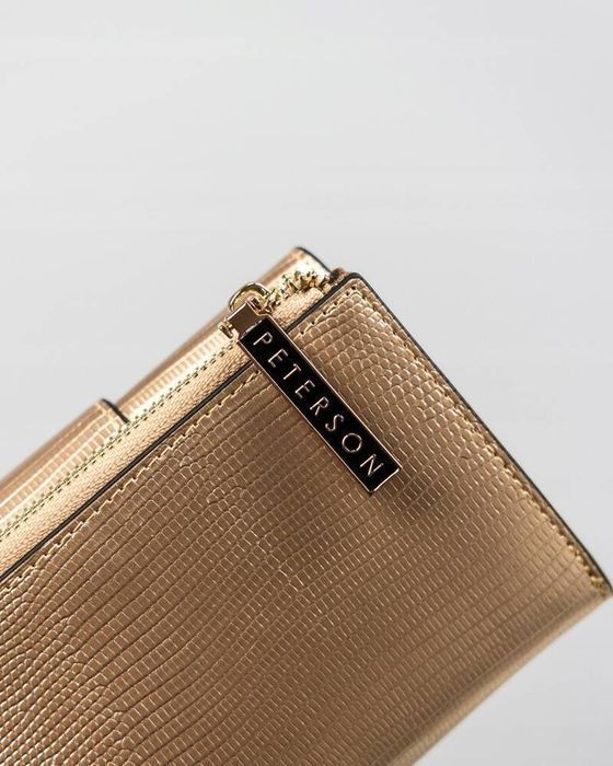 elegancki, skórzany portfel damski - peterson