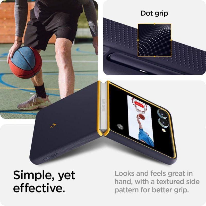 Etui Spigen Nano Pop Mag Magsafe Galaxy Z Flip 7 Blueberry Navy