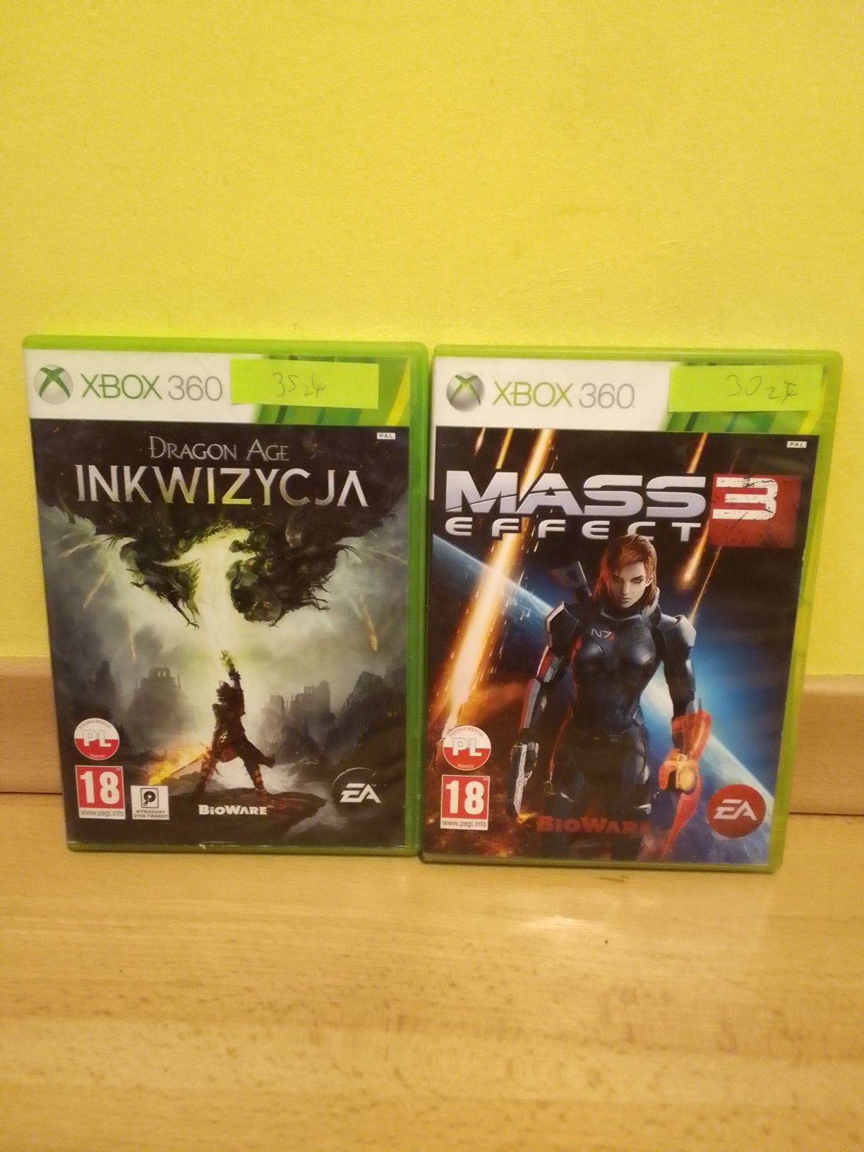 Gry XBOX 360 - Dragon Age Inkwizycja, Mass Effect 3