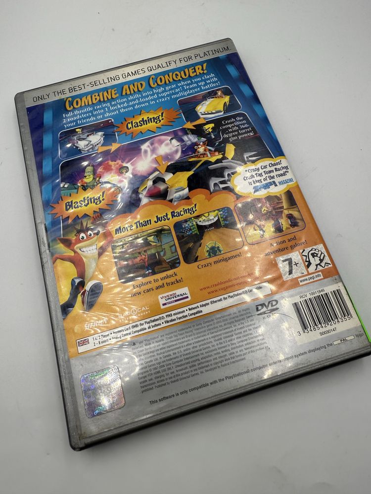 Gra konsola PS2 PlayStation 2 - Crash Tag Team Racing
