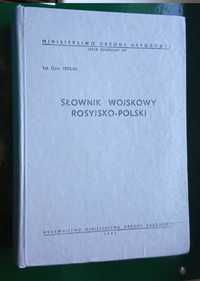 Słownik wojskowy rosyjsko - polski 1983