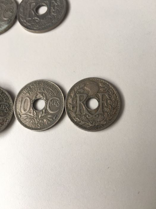 Moedas francesas antigas