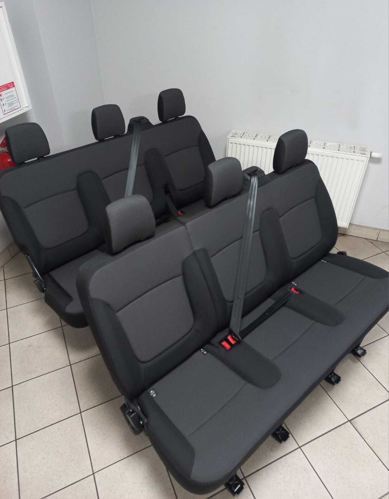 Fotele ławki do Renault Trafic III 2023 fabrycznie nowe.