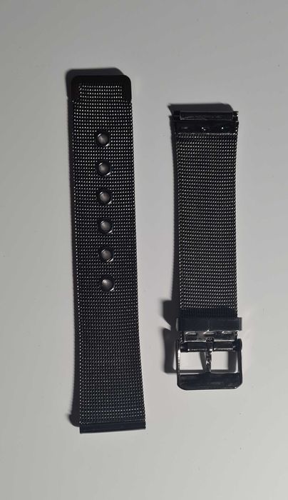 Bracelete relógio malha metálica - 20mm