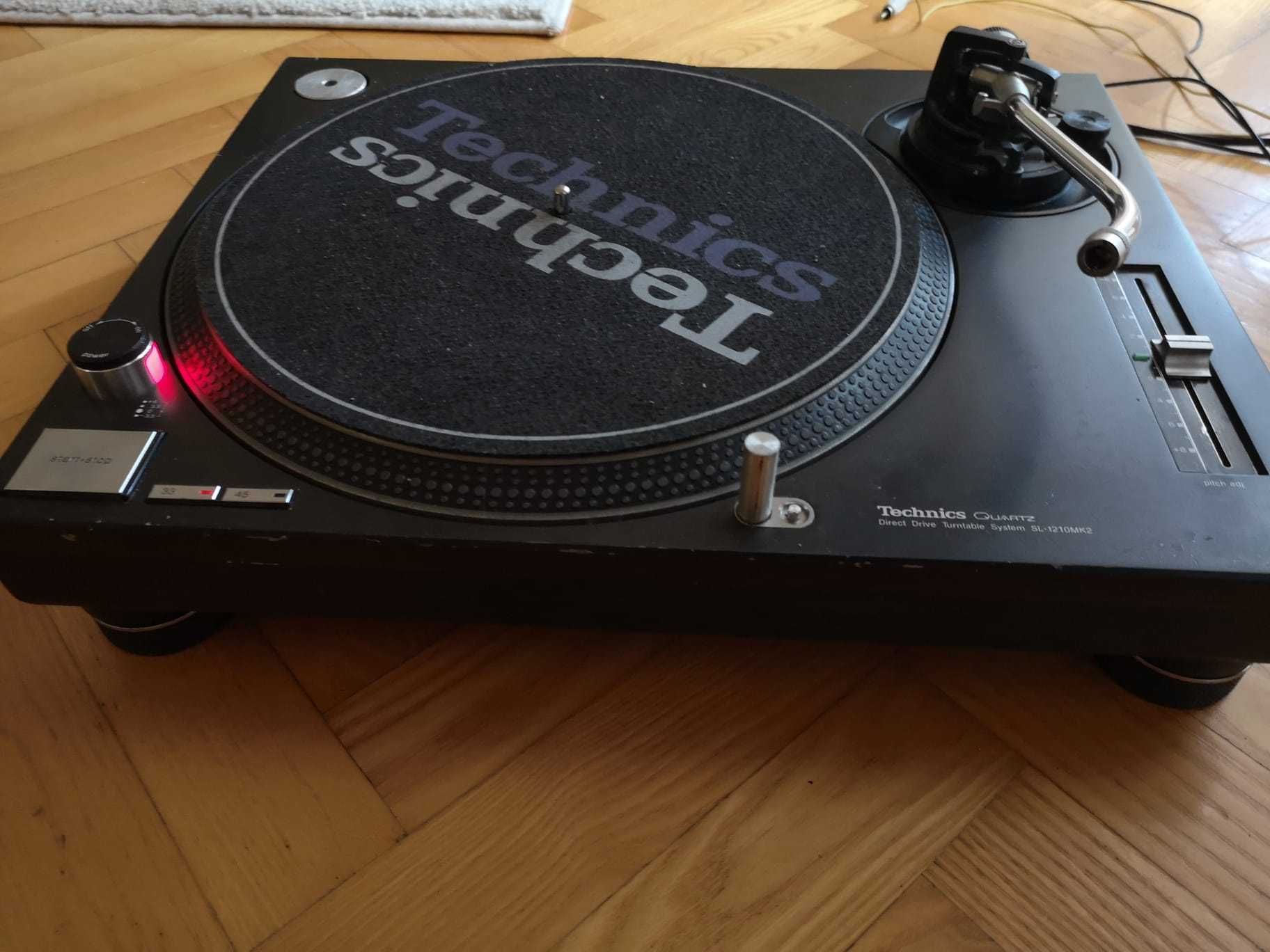 Zestaw 2 Gramofonów Technics SL-1210 MK2