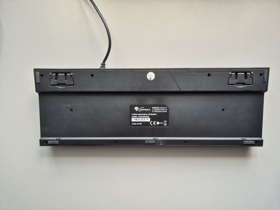 Podświetlana klawiatura mechaniczna Genesis Thor 210RGB,