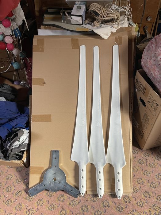 Śmigła z piastą do turbiny wiatrowej Ista Breeze