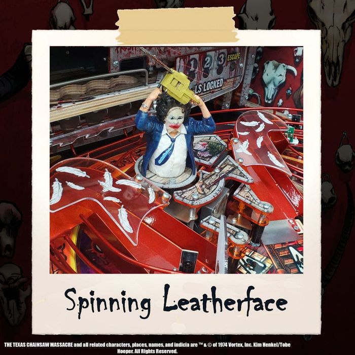 Flipper Pinball THE TEXAS CHAINSAW MASSACRE by Spooky Pinball - Nowy