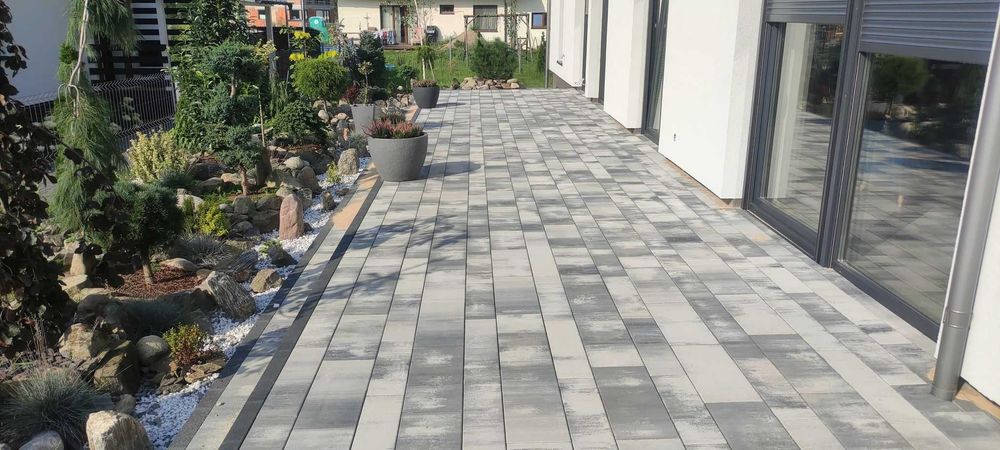 Kostka brukowa- układanie