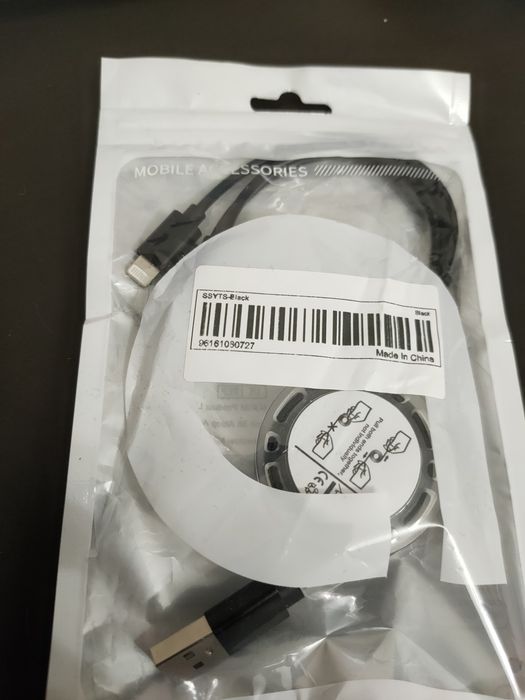 Kabel do ładowania trzy końcówki