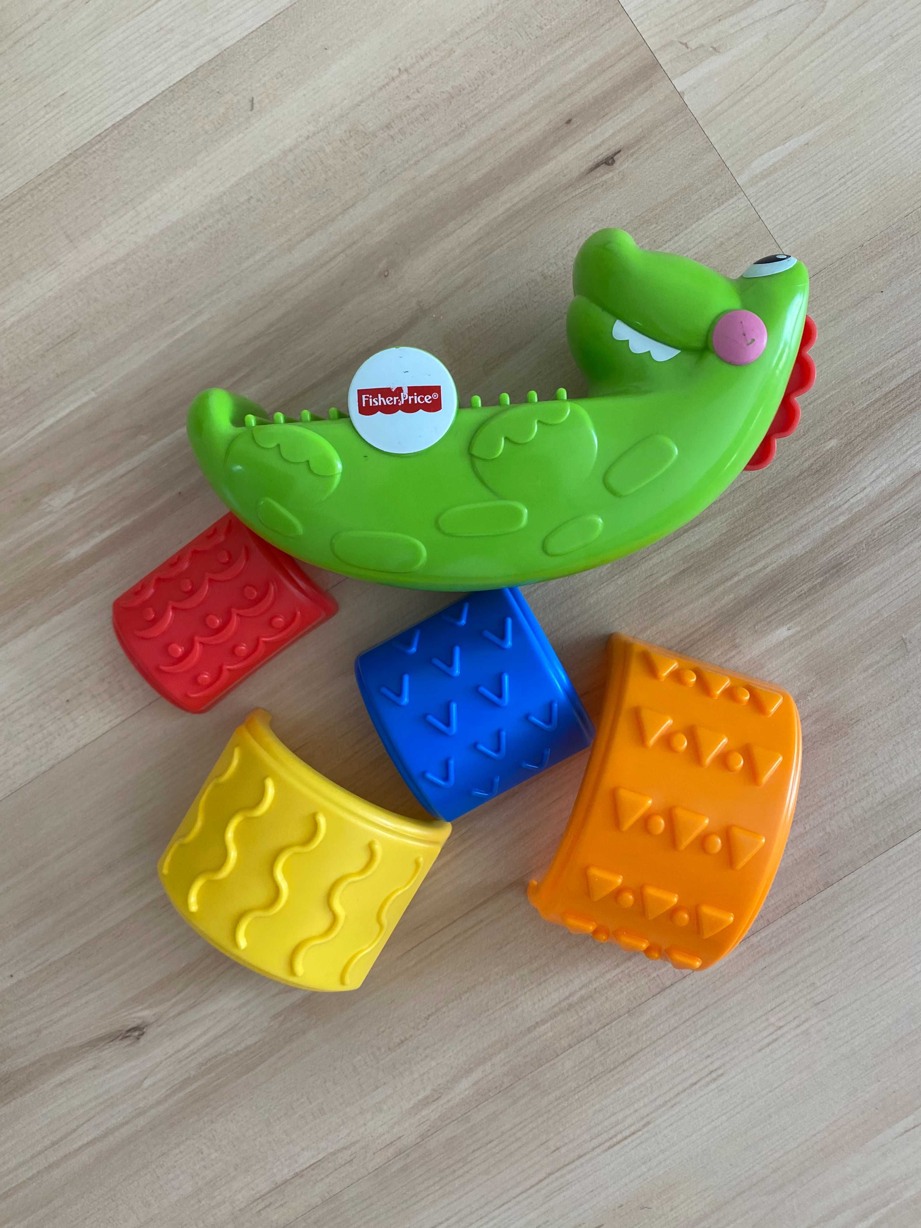 Rozkołysany krokodyl Fisher Price