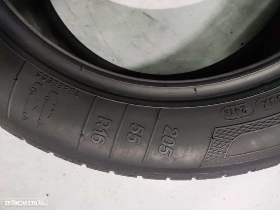 2 pneus semi novos 205-55r16 kleber oferta dos portes 85 EUROS