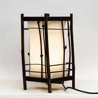 len, bambus relaksacyjna lampa lampa nocna orientalna