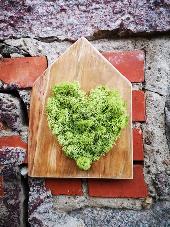 Domek "zielone serce"