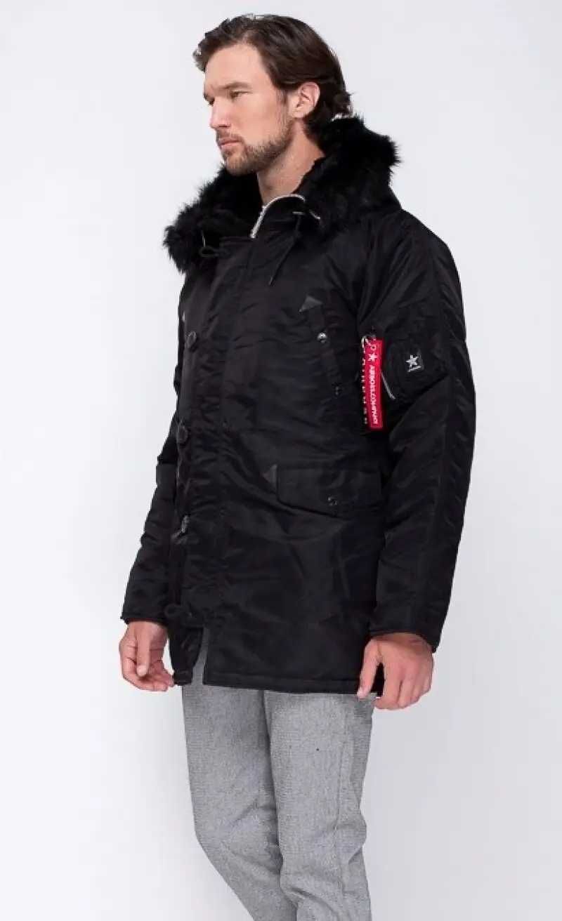 Куртка аляска Airboss Winter Parka Black