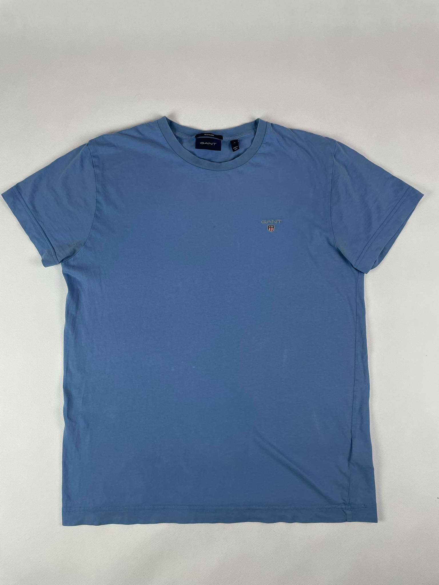 Koszulka GANT regular niebieska S