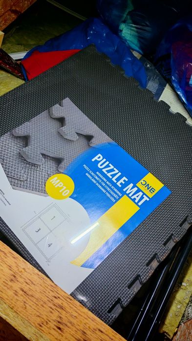 Mata na siłownię puzzle mat