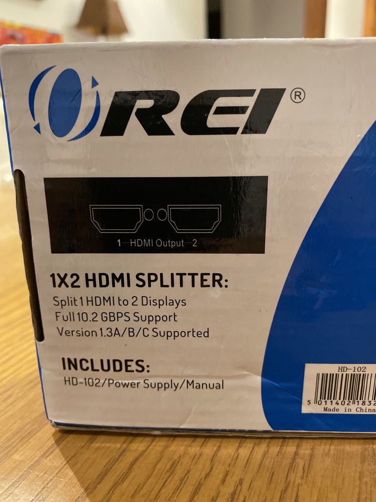 Rei HDMI splitter 1x2