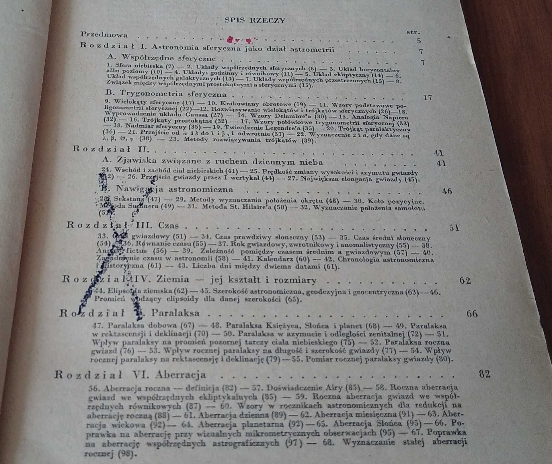 Astronomia sferyczna / Józef Witkowski.