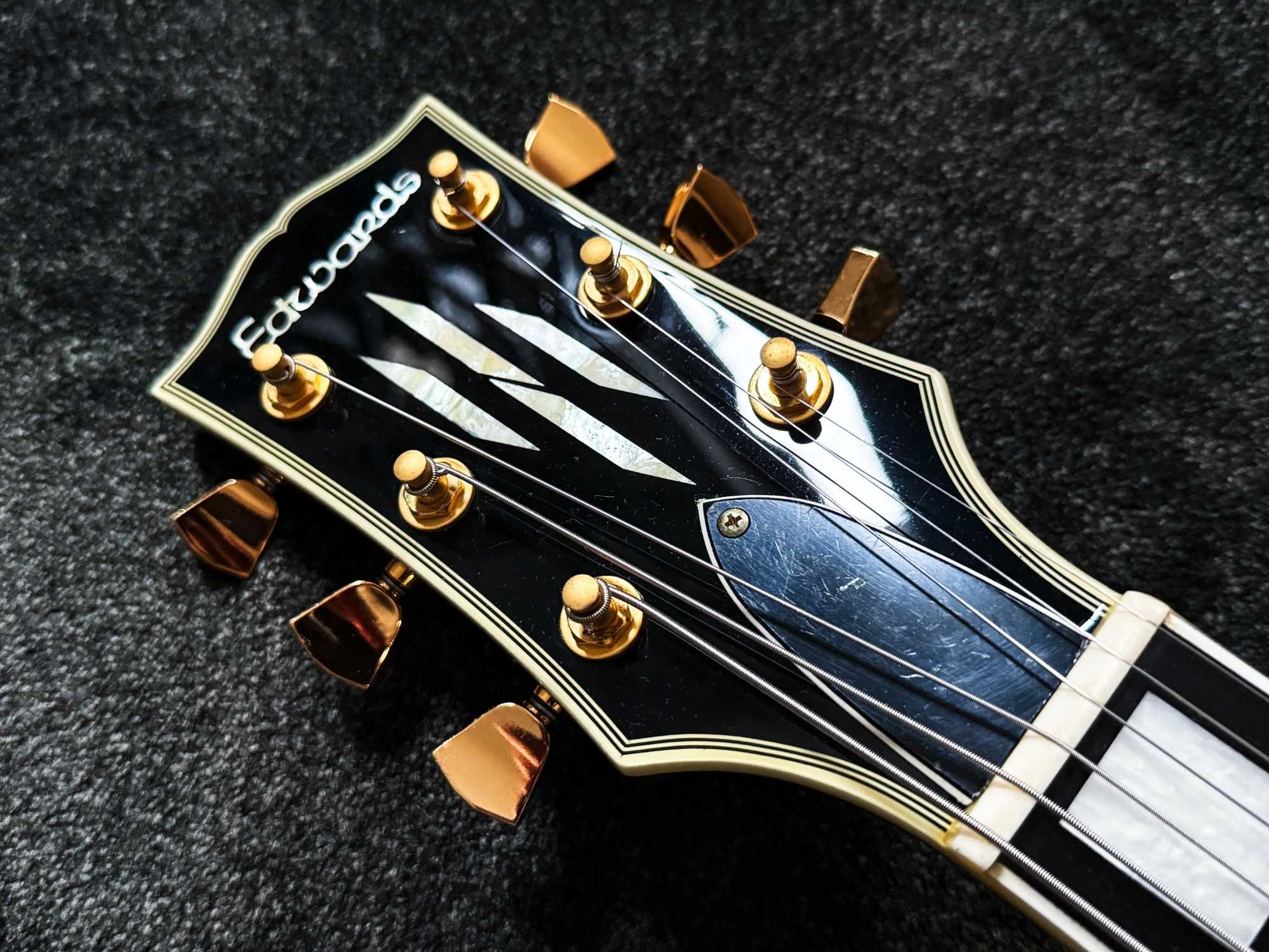 ESP Edwards E-LP-130CD Les Paul Custom 2010 Black + CASE