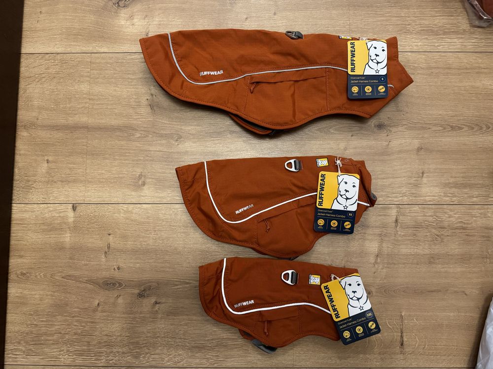 Ruffwear overcoat fuse kurtko szelki z polarem dla psa