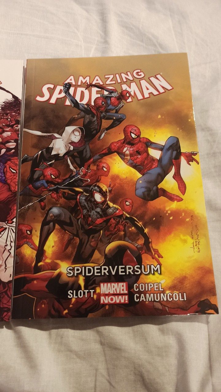 AMAZING SPIDER-MAN #1-3 -Szczescie Parkera i Spiderversum