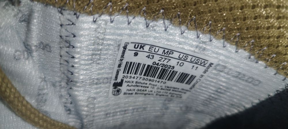 Взуття Haix 43 розмір як нові