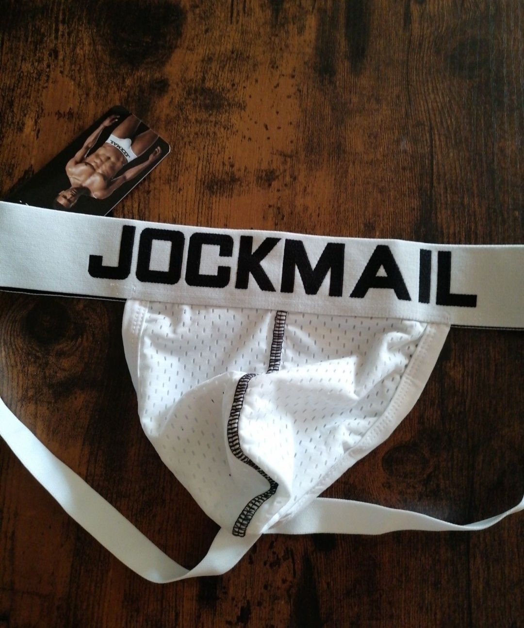 Slipy męskie jockstrapy, Jockmail roz XL