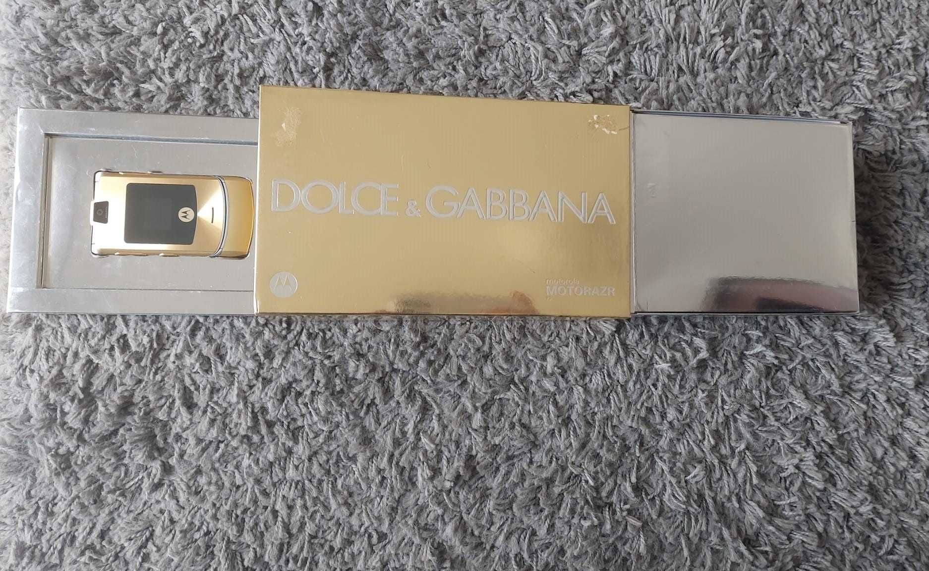 Telemóvel Motorola Motorazr V3i Dolce & Gabbana GOLD NUNCA LIGADO