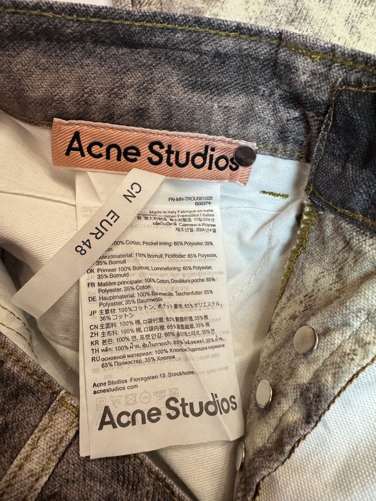 Acne Studios 1981m baggy pants S M джинси штани