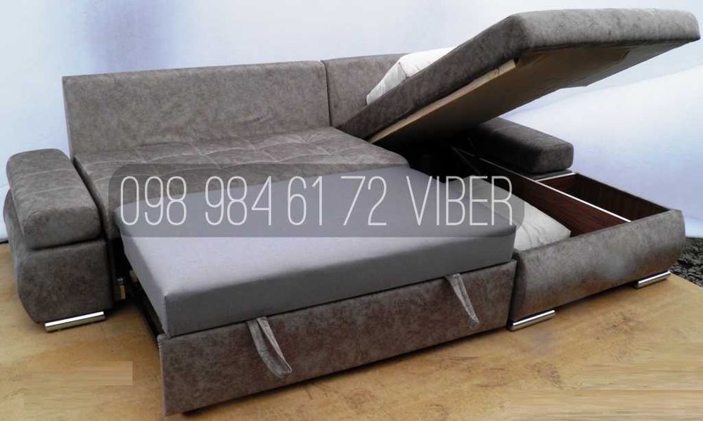 Угловой диван кровать АТОС. Диван В ГОСТИНУЮ. Мягкая мебель. Диваны
