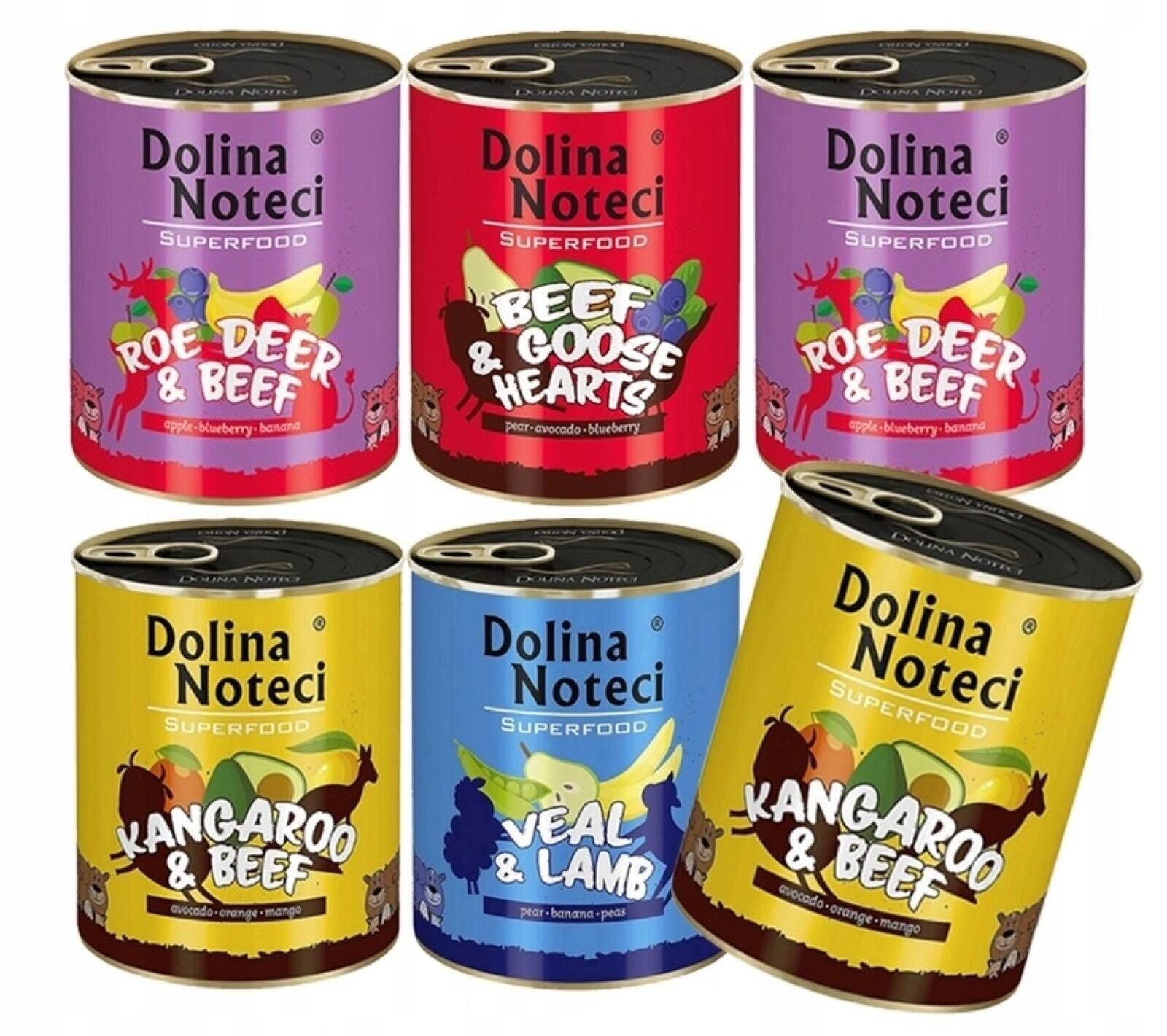 Dolina Noteci SUPERFOOD Mix smaków 6x800g