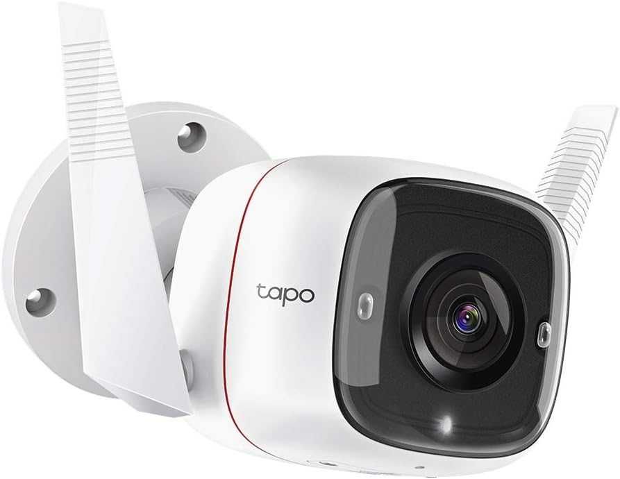 Tapo C310 Zewnętrzna Kamera Wifi, Czarny, 3MP