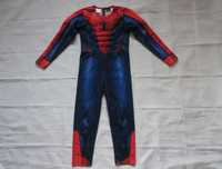 Strój karnawałowy Spiderman r 122-128, 7-8 lat Marvel z mięśniami