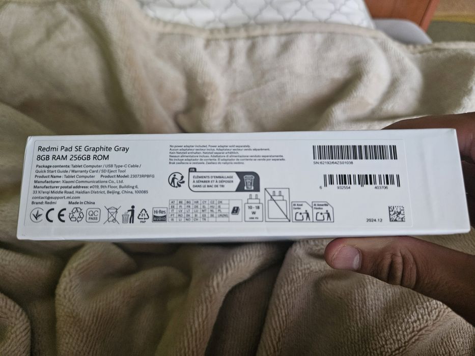 NOWY Tablet Xiaomi Redmi Tab SE 8/256 GB