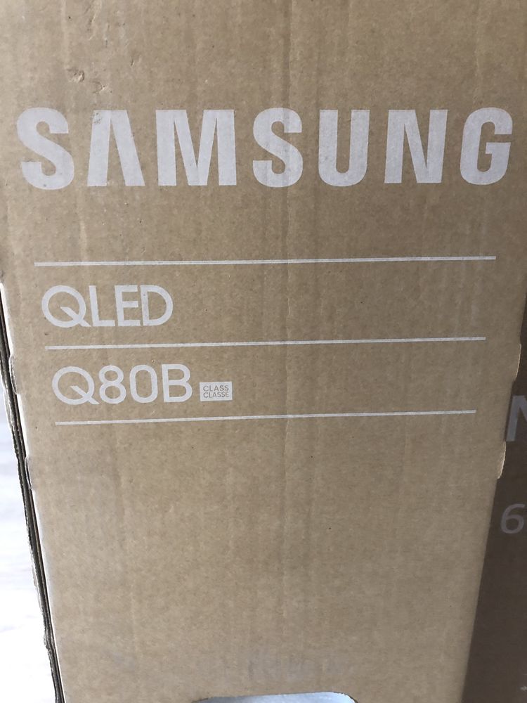 Телевізор Samsung 65Q80B Qled Новий Гарантія 1 Рік