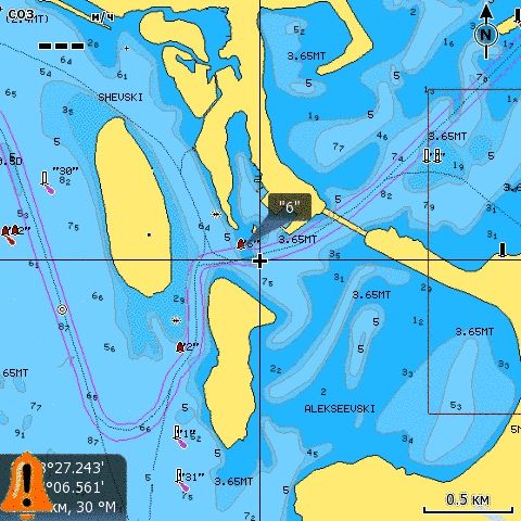 Карти глибин дніпра lowrance