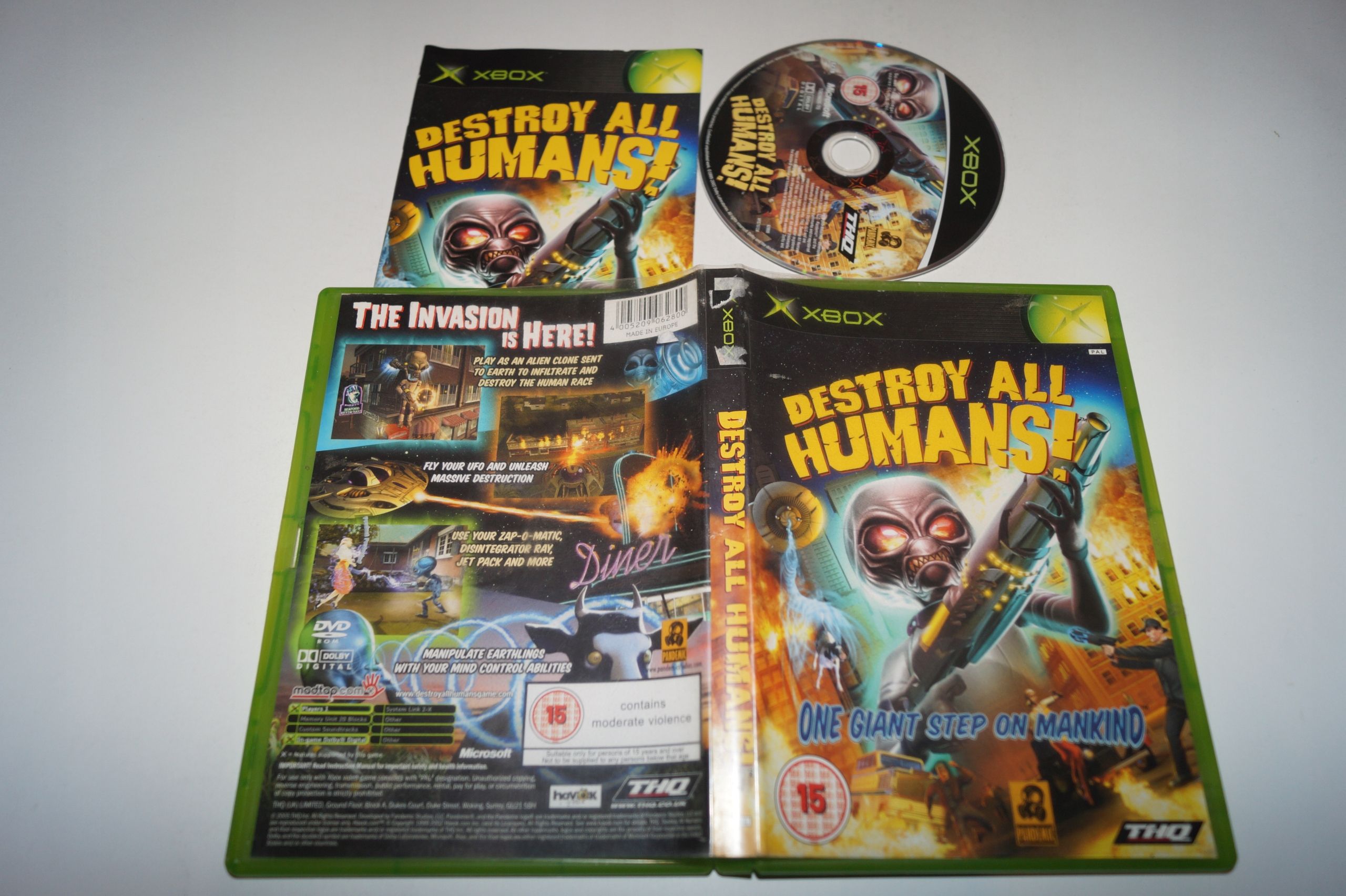 Gra Destroy All Humans Microsoft Xbox