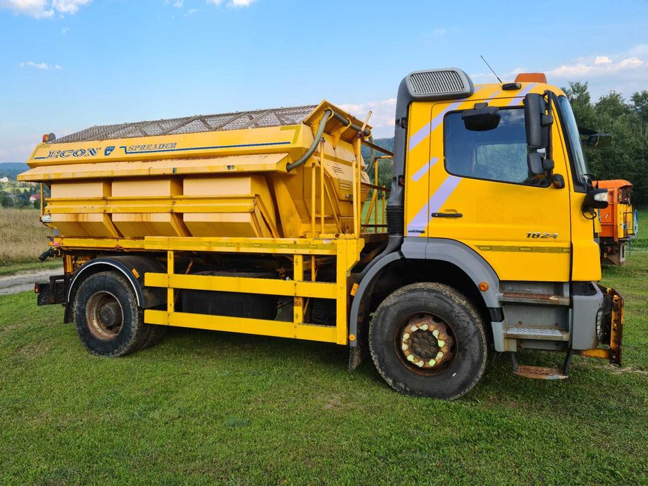 MERCEDES AXOR 1824 PIASKARKA econ 6m3 schmidt man