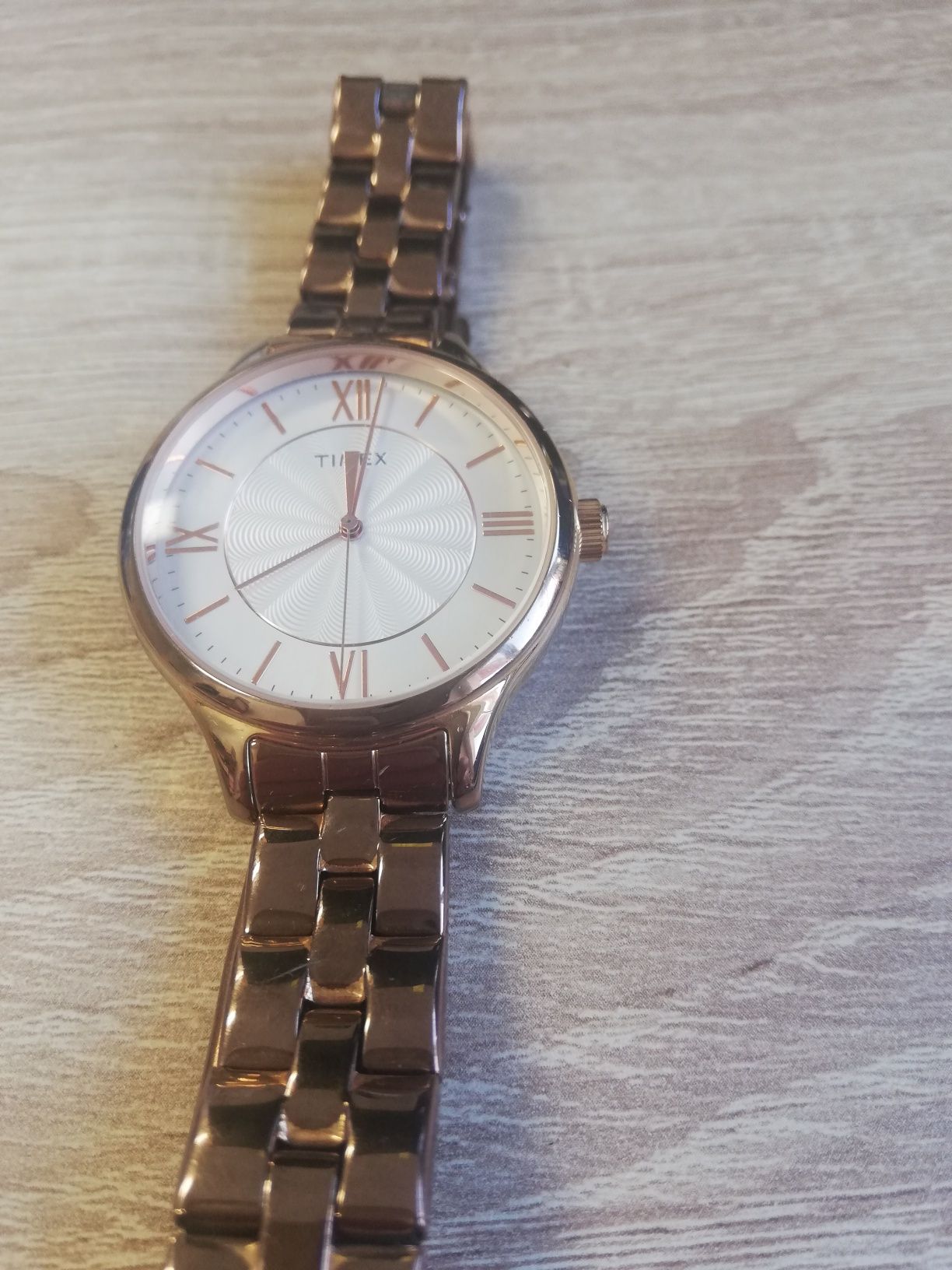 Zegarek damski Timex zloty