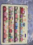 Puzzle drewniane pociag alfabet