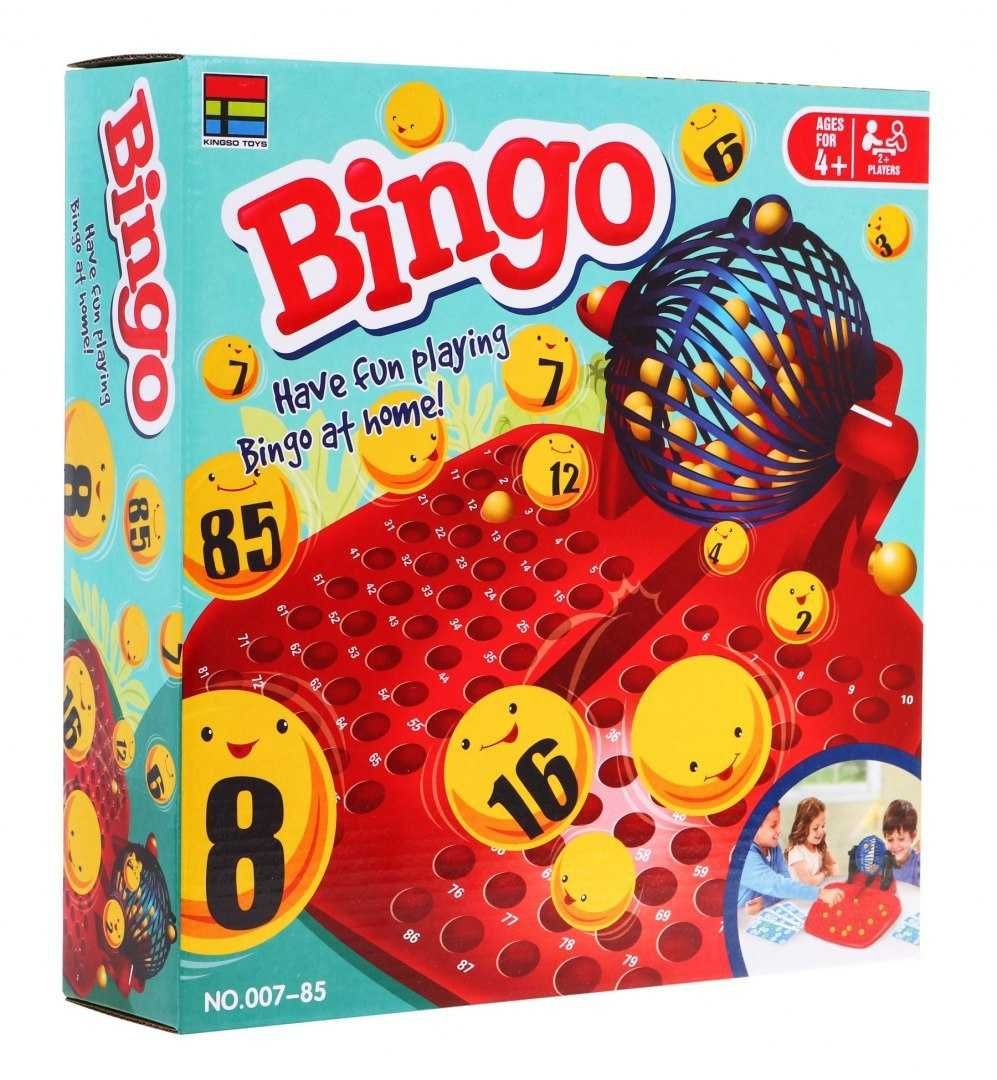 Rodzinna Gra Logiczna Bingo Kołowrotek dla dzieci