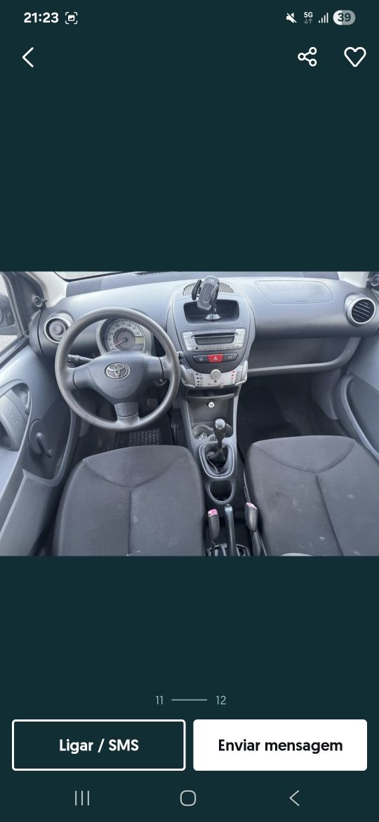 TOYOTA  AYGO 5 portas negociável
