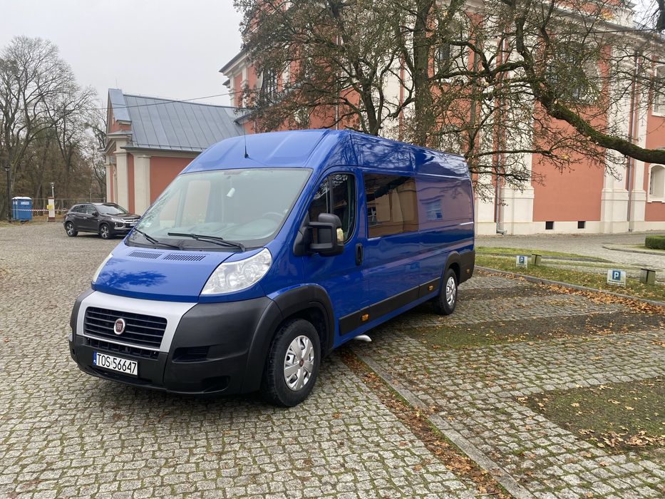 Fiat Ducato 2.3d 7 os brygadowka 2011 r Salon Polska
