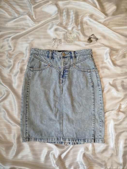 Джинсова спідниця Reserved цікавого крою