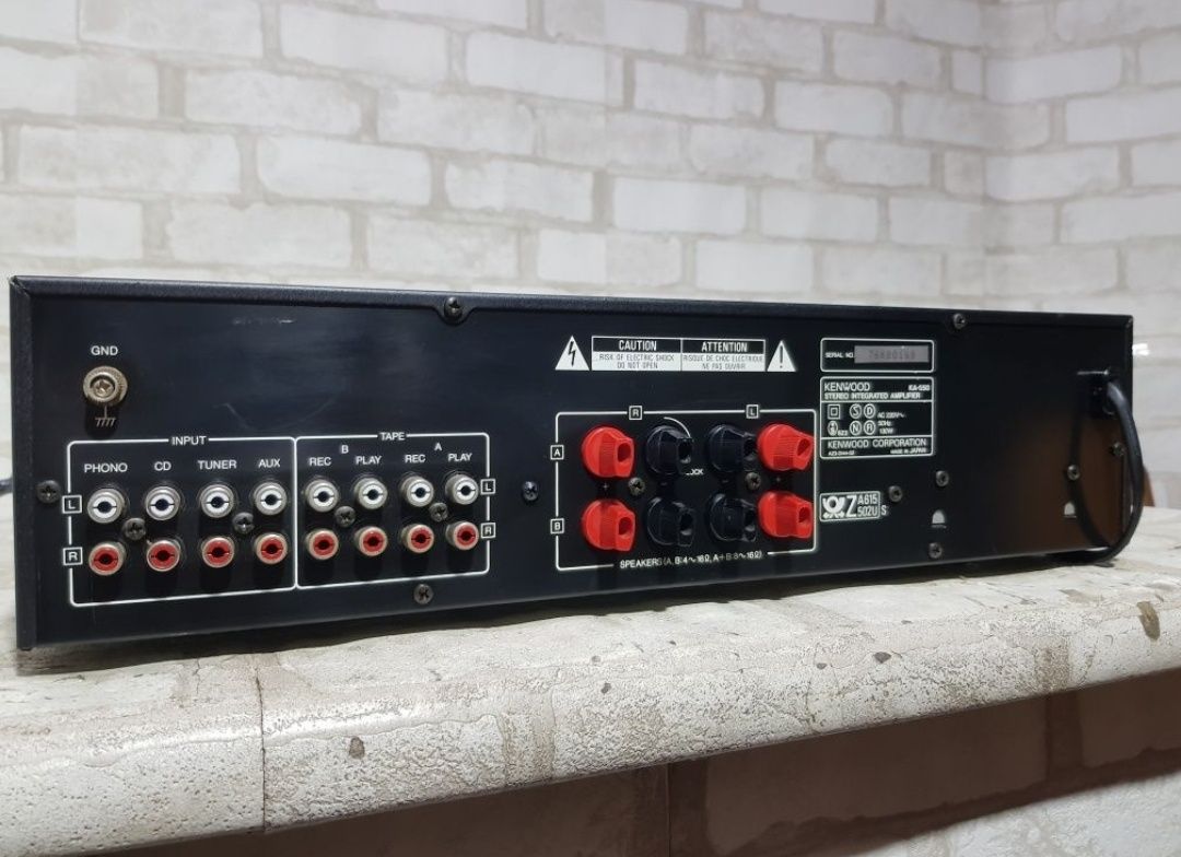 Стерео підсилювач KENWOOD KA-550, *2x55 Вт, б/у з Німеччини