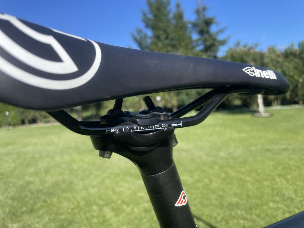 Cinelli Gazzetta with full Columbus ostre koło jak NOWY