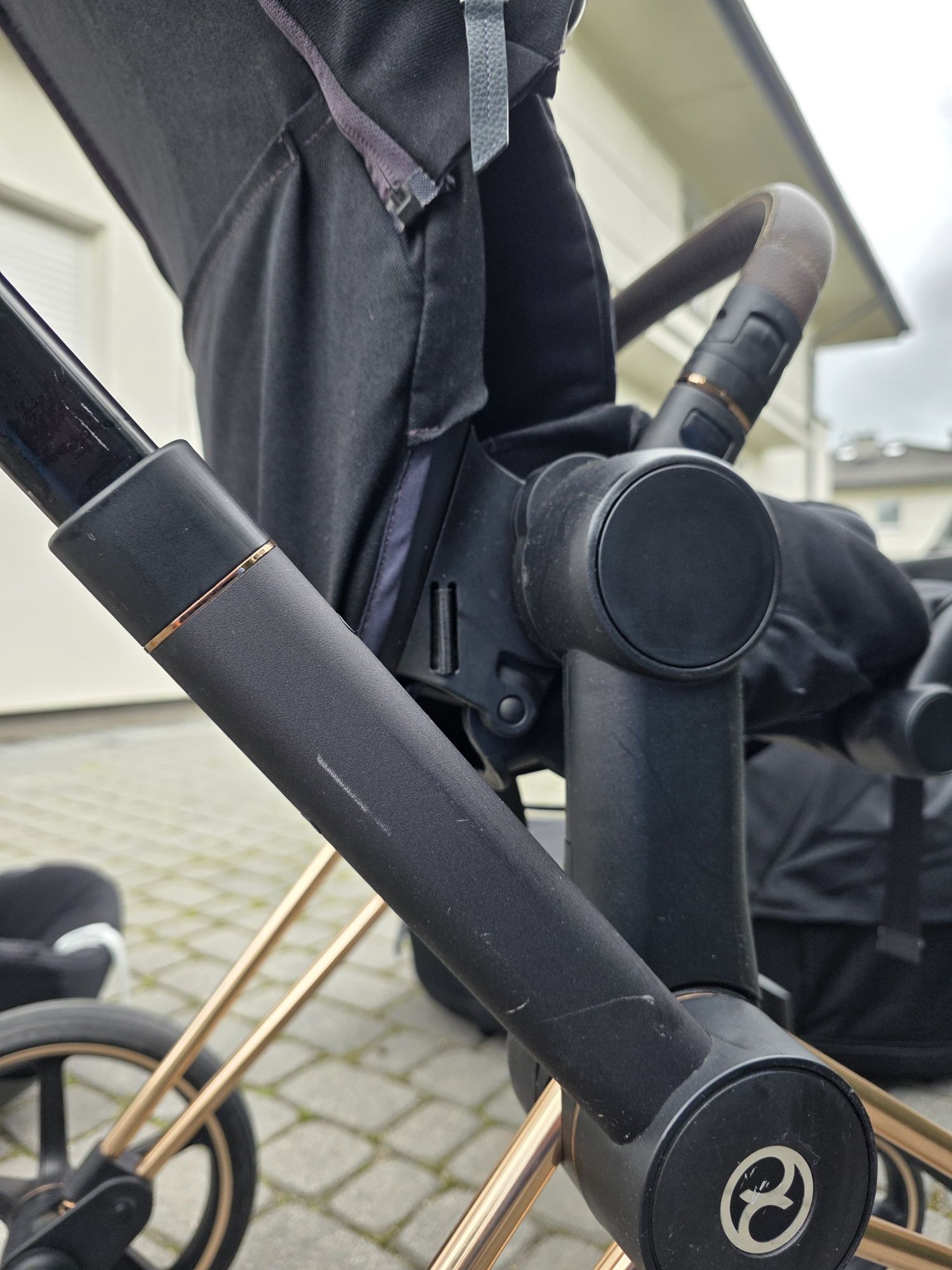 CYBEX PRIAM 4.0 PLATINIUM  wózek głęboko spacerowy zestaw 4w1  + baza