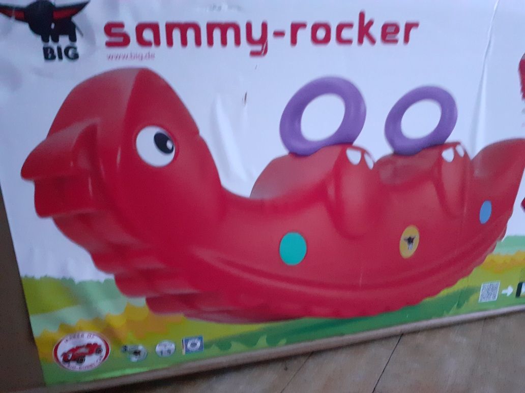 Big huśtawka Sammy Rocker ogród dom przedszkole...